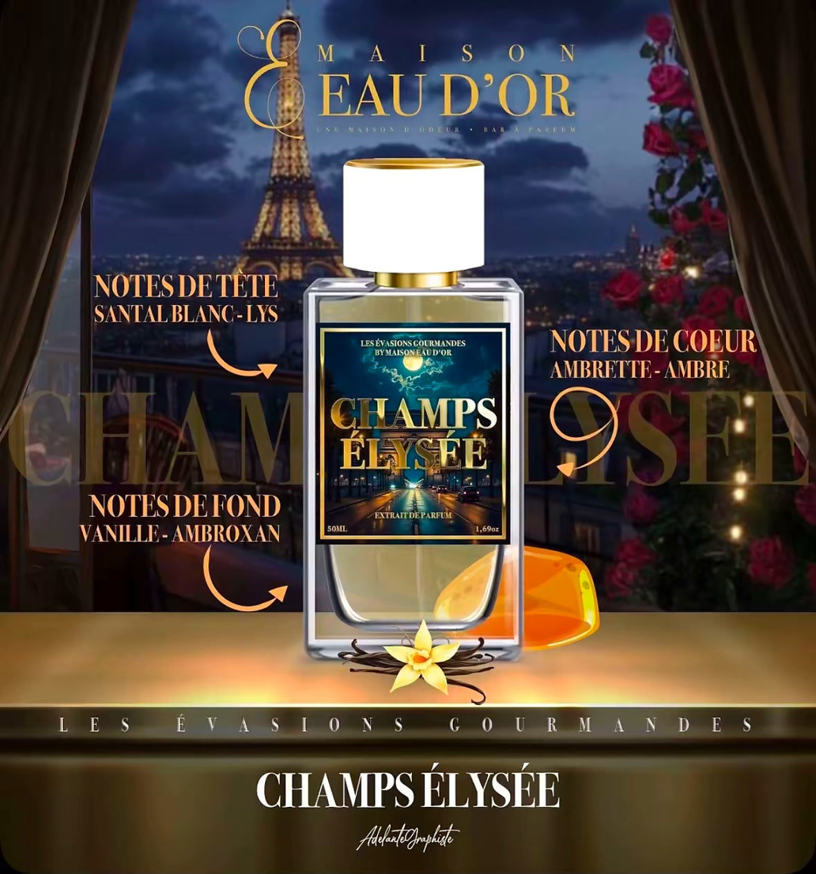 Champ Élysée dup santal de Paris