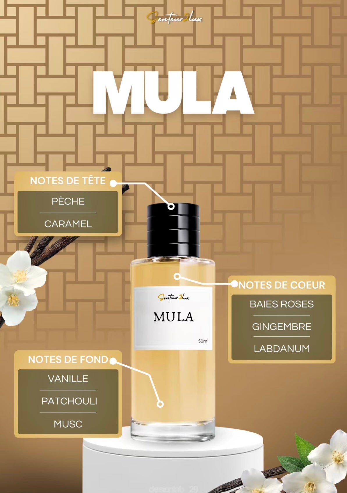 Senteur2Luxe – Mula Extrait de Parfum 45%