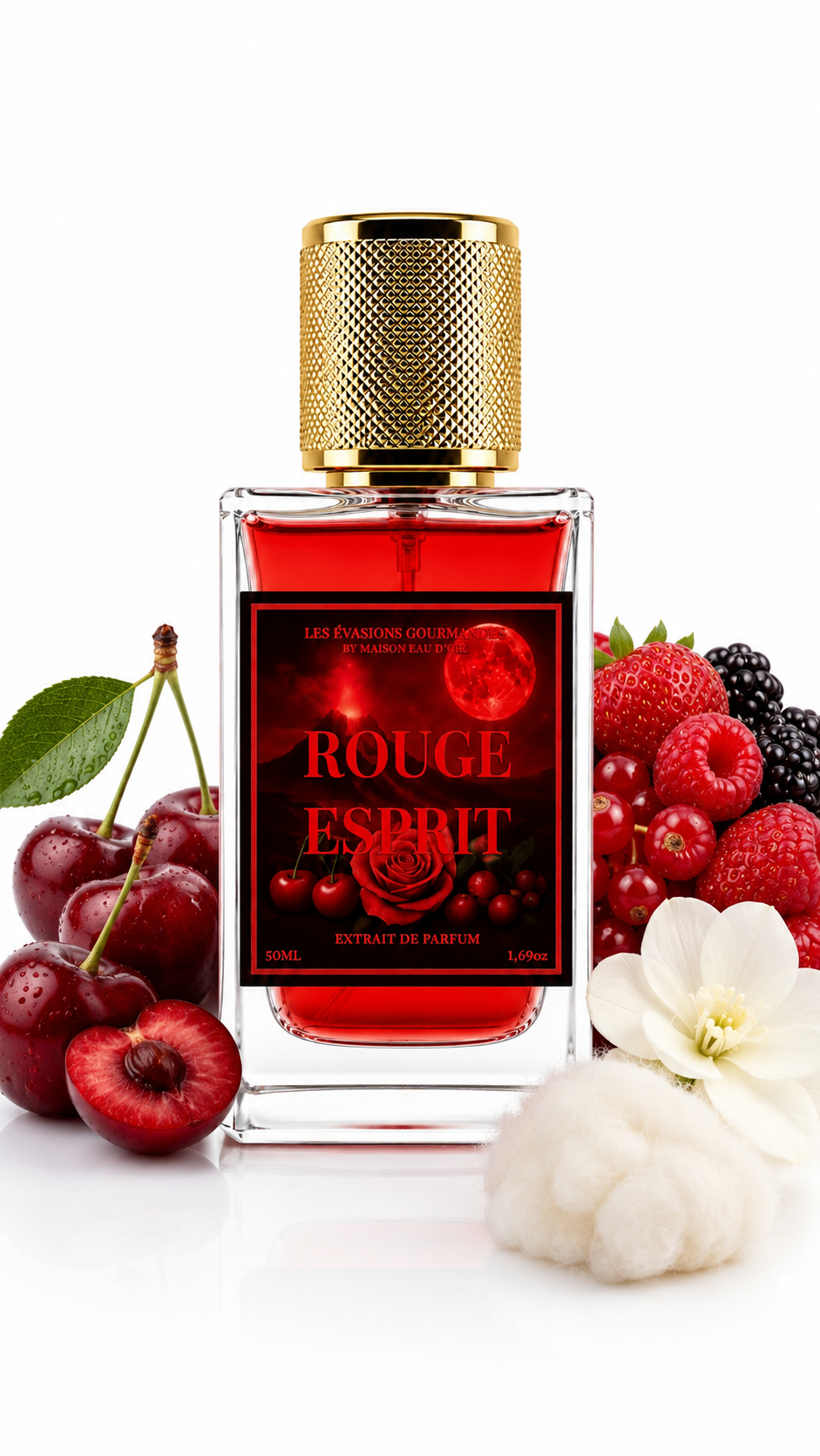Rouge Esprit – Extrait de Parfum 50ml | Inspiration Rouge Trafalgar