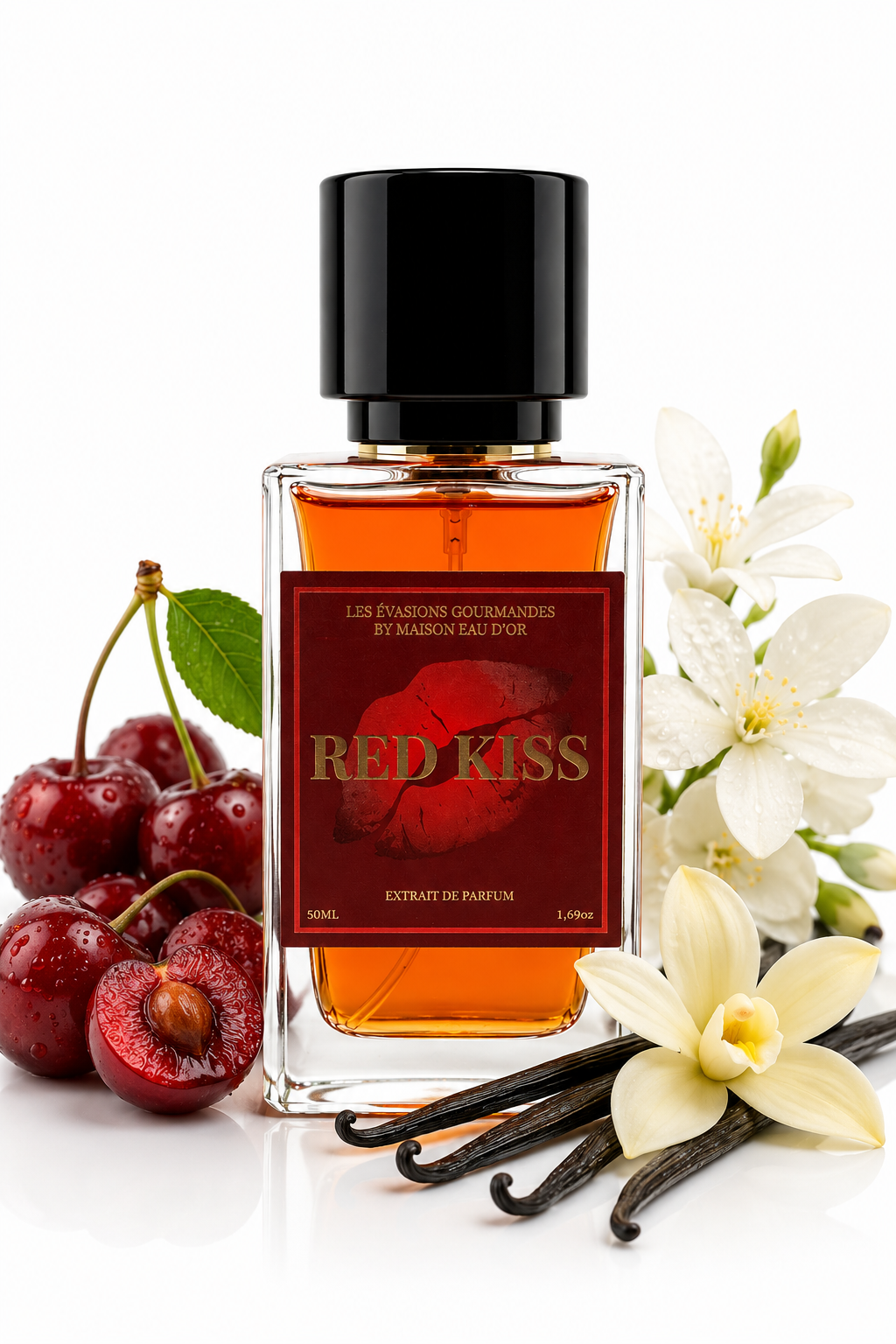Red Kiss – Extrait de Parfum 50ML | Maison Eau d’Or